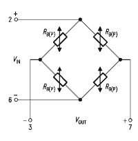 Innenschaltung des Sensors KPY 14