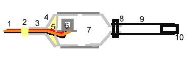 Sensorkammer für SMD-Drucksensor