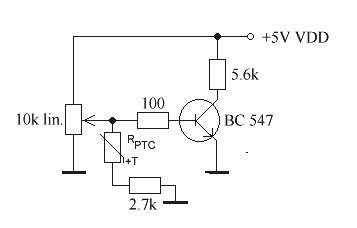 Messverstärker für Temperatursensor